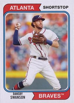2020 Topps Archives #198 Dansby Swanson Front