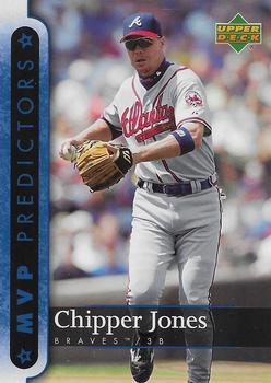 2007 Upper Deck - Predictors: MVP #MVP36 Chipper Jones Front