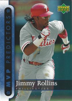 2007 Upper Deck - Predictors: MVP #MVP62 Jimmy Rollins Front