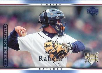 2007 Upper Deck - Predictor Edition Blue #19 Mike Rabelo Front