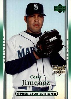 2007 Upper Deck - Predictor Edition Green #40 Cesar Jimenez Front