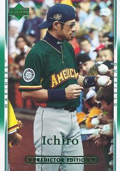 2007 Upper Deck - Predictor Edition Green #196 Ichiro Front