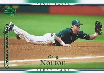 2007 Upper Deck - Predictor Edition Green #208 Greg Norton Front