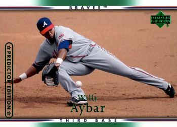 2007 Upper Deck - Predictor Edition Green #264 Willy Aybar Front
