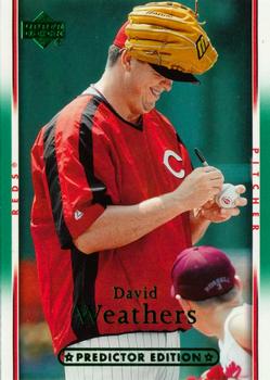 2007 Upper Deck - Predictor Edition Green #301 David Weathers Front