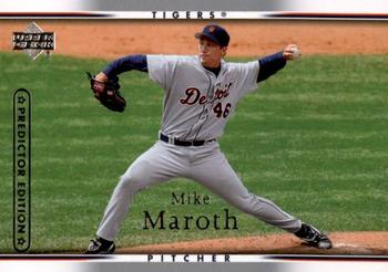 2007 Upper Deck - Predictor Edition Silver #685 Mike Maroth Front