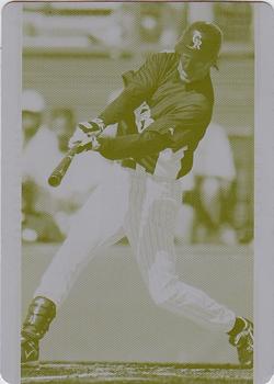 2007 Upper Deck - Printing Plates Yellow #674 Steve Finley Front