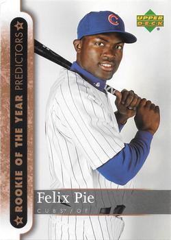 2007 Upper Deck - Predictors: Rookie of the Year #ROY17 Felix Pie Front