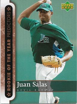 2007 Upper Deck - Predictors: Rookie of the Year #ROY44 Juan Salas Front