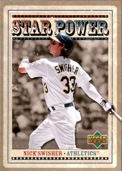 2007 Upper Deck - Star Power #SP-NS Nick Swisher Front