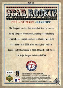 2007 Upper Deck - Star Rookies #SR11 Chris Stewart Back
