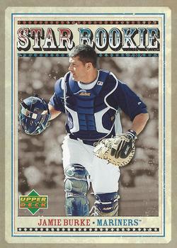 2007 Upper Deck - Star Rookies #SR30 Jamie Burke Front
