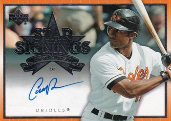 2007 Upper Deck - Star Signings #SS-CP Corey Patterson Front