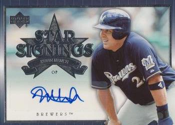 2007 Upper Deck - Star Signings #SS-KM Kevin Mench Front