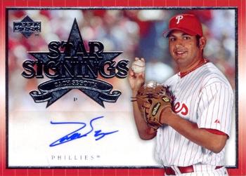 2007 Upper Deck - Star Signings #SS-ZS Zack Segovia Front