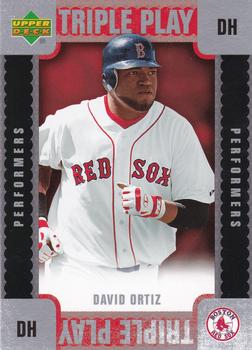 2007 Upper Deck - Triple Play Performers #TP-DO David Ortiz Front
