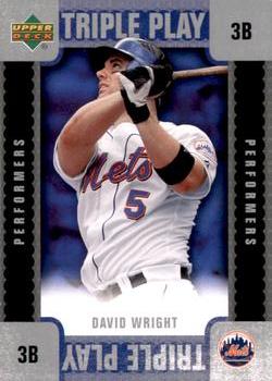 2007 Upper Deck - Triple Play Performers #TP-DW David Wright Front