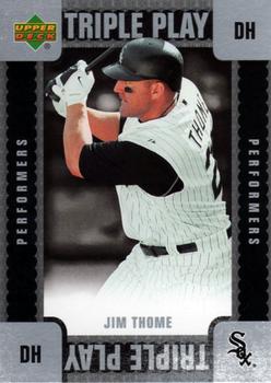 2007 Upper Deck - Triple Play Performers #TP-JT Jim Thome Front