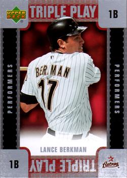 2007 Upper Deck - Triple Play Performers #TP-LB Lance Berkman Front