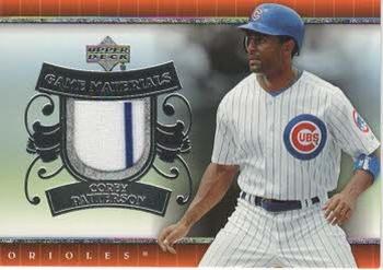 2007 Upper Deck - UD Game Materials #UD-CP Corey Patterson Front