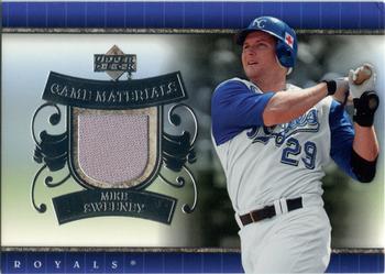 2007 Upper Deck - UD Game Materials #UD-MS Mike Sweeney Front