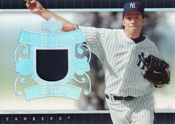 2007 Upper Deck - UD Game Materials Patch #UD-MU Mike Mussina Front