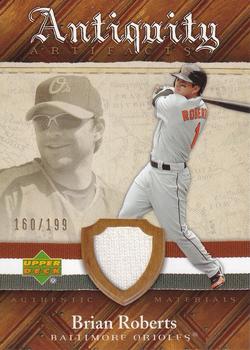 2007 Upper Deck Artifacts - Antiquity Artifacts #AA-BR Brian Roberts Front