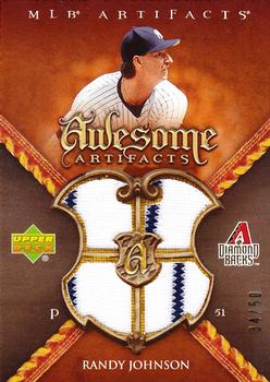2007 Upper Deck Artifacts - Awesome Artifacts #AW-RJ Randy Johnson Front