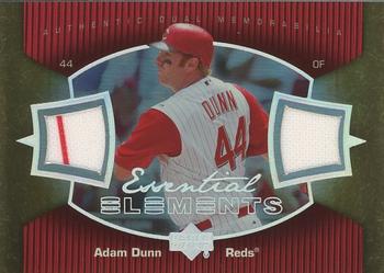 2007 Upper Deck Elements - Essential Elements #EE-AD Adam Dunn Front