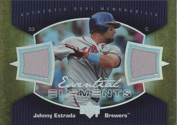 2007 Upper Deck Elements - Essential Elements #EE-JE Johnny Estrada Front
