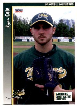 2009 Choice Mat-Su Miners #8 Ryan Cole Front