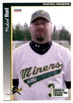 2009 Choice Mat-Su Miners #27 Michael Hunt Front