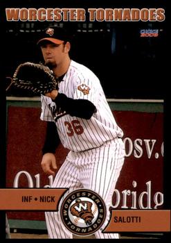 2009 Choice Worcester Tornadoes #23 Nick Salotti Front