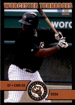 2009 Choice Worcester Tornadoes #24 Carlos Sosa Front