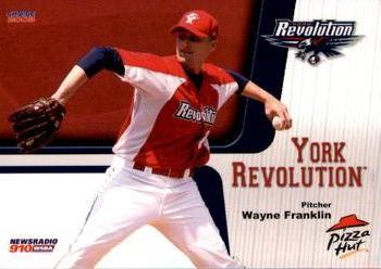 2009 Choice York Revolution #4 Wayne Franklin Front