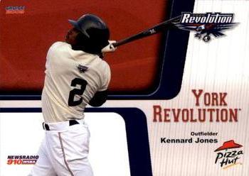 2009 Choice York Revolution #5 Kennard Jones Front