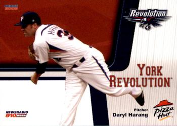2009 Choice York Revolution #14 Daryl Harang Front