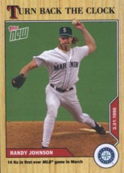 2020 Topps Now Turn Back the Clock #1 Randy Johnson Front