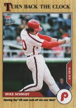 2020 Topps Now Turn Back the Clock #7 Mike Schmidt Front
