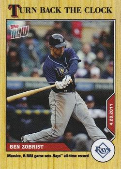 2020 Topps Now Turn Back the Clock #29 Ben Zobrist Front