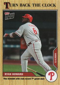 2020 Topps Now Turn Back the Clock #35 Ryan Howard Front