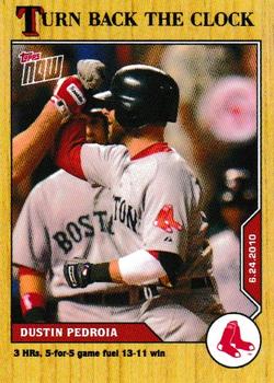 2020 Topps Now Turn Back the Clock #86 Dustin Pedroia Front