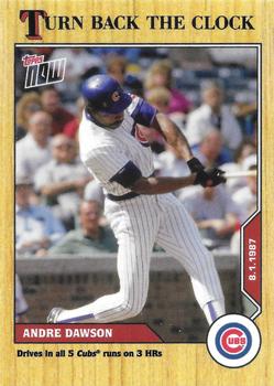2020 Topps Now Turn Back the Clock #124 Andre Dawson Front
