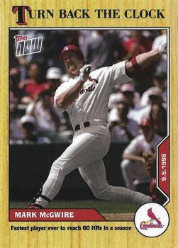 2020 Topps Now Turn Back the Clock #159 Mark McGwire Front