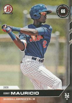 2020 Bowman Next Baseball America's Top 100 Prospects #T23 Ronny Mauricio Front