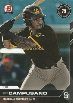 2020 Bowman Next Baseball America's Top 100 Prospects #T24 Luis Campusano Front