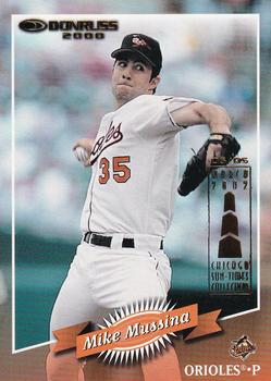 2001 Donruss - 2000 Retro Chicago Collection #56 Mike Mussina Front