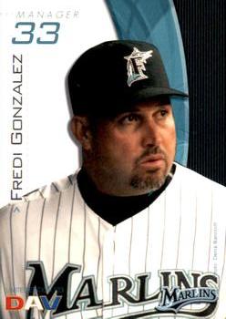 2009 DAV Major League #123 Fredi Gonzalez Front