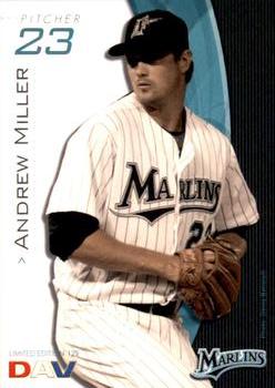 2009 DAV Major League #129 Andrew Miller Front