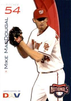 2009 DAV Major League #180 Mike MacDougal Front